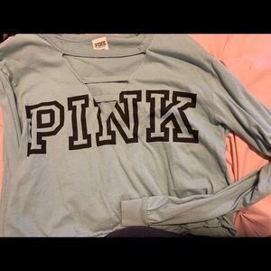 pink sweatshirt